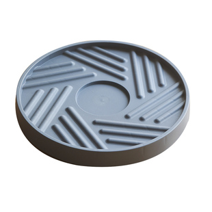 隐形圆形移动滑轮花盘底托塑料加厚万向轮植物接水盘花盆底座托盘