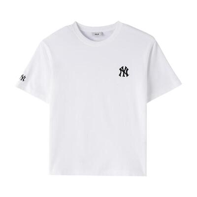 【自营】MLB短袖新款男女装透气简约运动服户外休闲T恤3ATSB1063