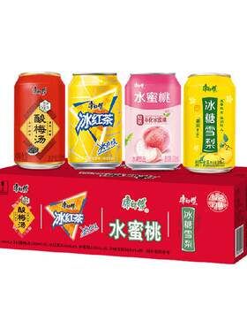 康师傅综合饮品饮料310ml×24罐