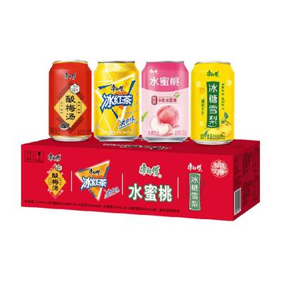 康师傅综合饮品饮料310ml×24罐
