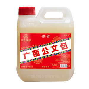 广西公文包甜甜米酒3-7度1L