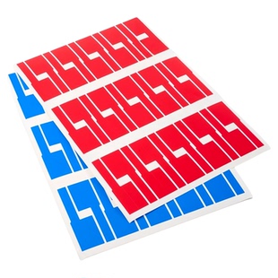 HT-84026网线标签不干胶贴纸a4防水耐撕手写数据线标识背胶纸光纤网络工程布线空白标签打印纸白色线缆标签纸