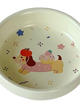 乃栗网红腊肠狗陶瓷酱料碟调味碟