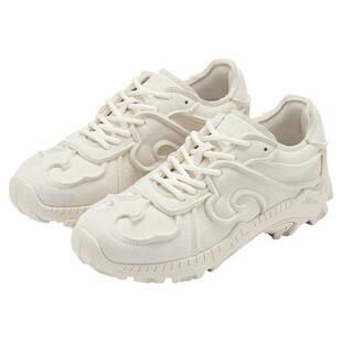 73Hours郭培联名新中式幸运步调复古运动休闲老爹鞋