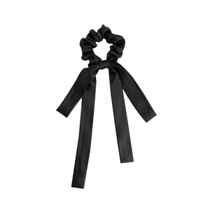 基础但法式~好几缎面飘带发圈头饰高弹扎头发饰头绳韩国