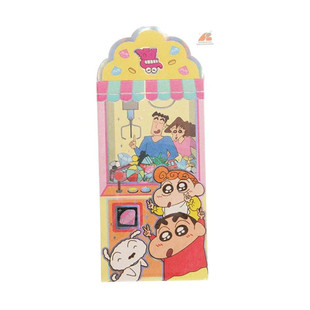 香港版蜡笔小新烫金卡通图纹利是封新年祝福红包春节贺年百元红包