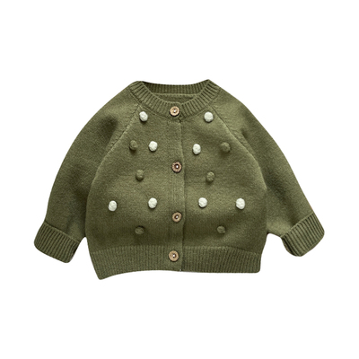 圆球针织套装韩版春秋季三件套