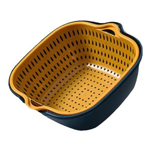 洗菜盆菜篮沥水篮厨房水果客厅茶几家用火锅塑料篮子果盘收纳神器