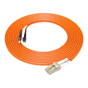 辉宏时代电信级千兆多模光缆光纤跳线OM3万兆多模lc-lc双芯尾纤3米1/5/10/20M双工头两芯光钎延长线方转圆机