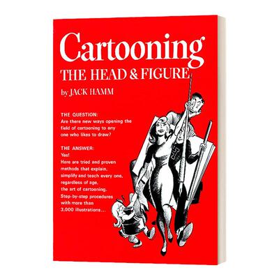 卡通画指南英文原版书籍