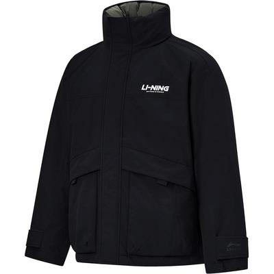 李宁火锅羽绒服情侣立领棉服