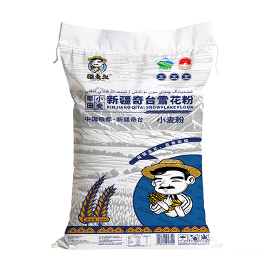 疆麦叔新疆奇台雪花小麦面粉25kg