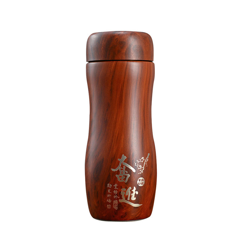 紫砂内胆保温杯高档男士泡茶杯