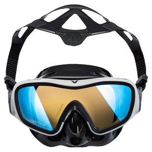 台湾v.diveUV400镀膜专业潜水镜 成人防雾浮潜面罩深潜面镜水肺潜