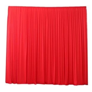 加厚背景布幔涤纶牛奶丝婚庆舞台纱幔婚礼帷幔宴会舞蹈遮挡装饰布