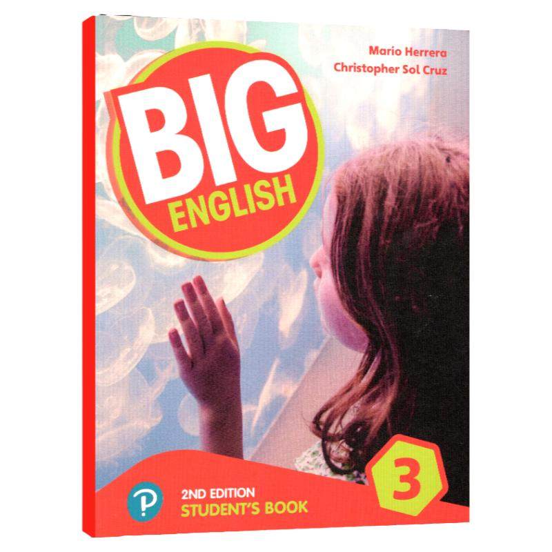 原版进口培生少儿英语美语教材新版big English第二版 1 2 3 4 5 6级学生书朗文小英学生账号少儿英语启蒙学习教材