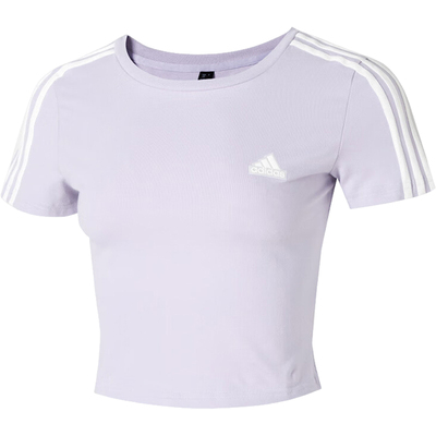 阿迪达斯女士圆领短袖T恤
