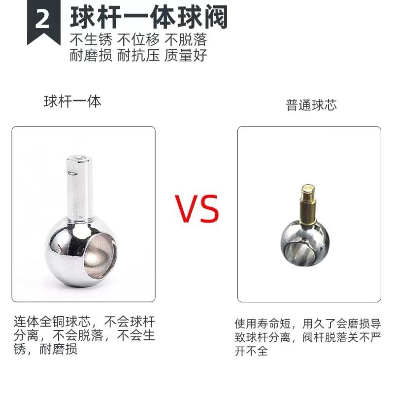 球杆一体全铜PPR球阀阀门开关4 6分水管配件热熔活接水阀20 25 32