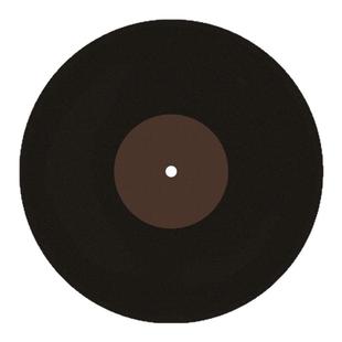 黑胶唱片照片墙免打孔3d立体创意墙贴轻奢高级中古风毛毡板装饰画