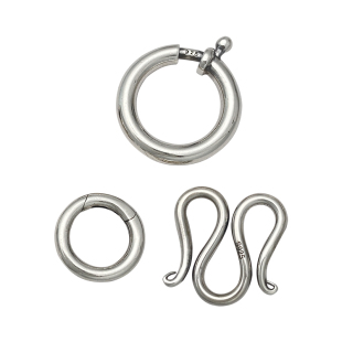 不拘S925纯银活口扣弹簧扣活扣项链手链吊坠接头转换扣开合方便