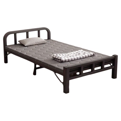 折叠床单人办公室午休床简易家用便携硬板陪护行军床躺椅午睡神器