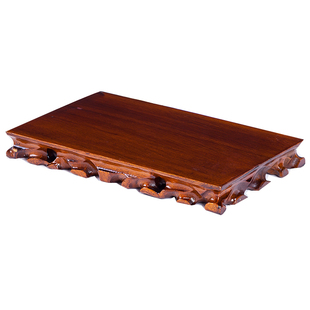 长方形实木根雕底座奇石佛像铜器银器玉器古玩工艺品摆件木头底托