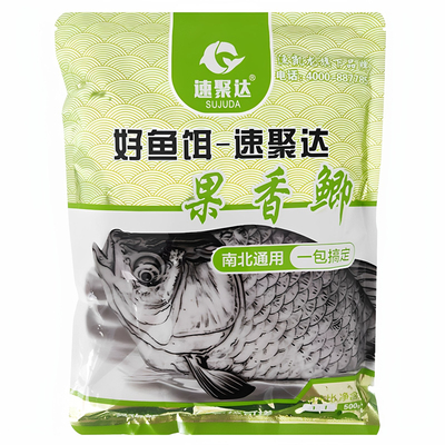 野钓饵料奶香大板鲫鱼饵主攻鲤鱼饵料春秋专用果香味诱食剂打窝料