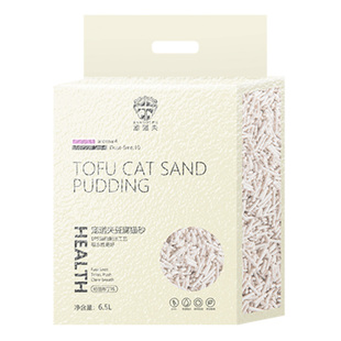 宠道夫猫砂6.5L*3包装豆腐砂奶香味除臭低尘大袋猫咪用品非20斤装
