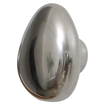 星翡水滴衣柜门抽屉拉手银色陶瓷