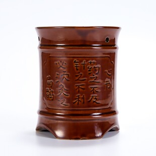 火龙罐雷火灸陶瓷艾灸罐刮痧杯魔灸罐艾灸杯艾灸器具艾灸罐大号