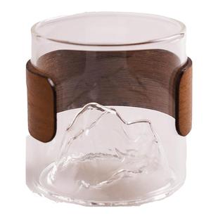 TINYHOME观山玻璃茶杯主人杯单杯个人专用绿茶品茗杯酒杯高档杯子