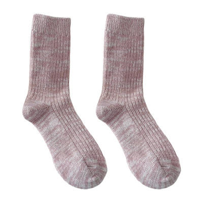 moremoli女款秋冬天羊毛堆堆袜