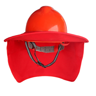 透气夏季安全施工工地防晒帽遮阳帽遮阳板大沿帽劳保防紫外线布