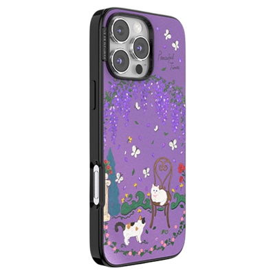 【漂浮记忆·手机壳】PopSockets泡泡骚磁吸气囊支架防摔手机壳适用苹果iPhone16/15/14 ProMax 星空 雪人 兔