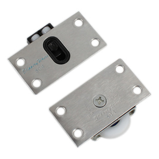 338不锈钢移门轮衣橱柜移门上下轮趟门子移门导轨滑轮配件小滑轮