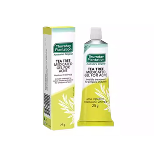 星期四农庄澳洲茶树祛痘凝胶闭口油痘肌毛孔粗大25g痘痘肌祛痘