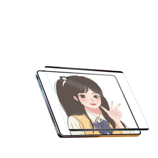 适用iPad磁吸类纸膜air5可拆卸air4/3吸附ipadpro11寸2022磨砂2021平板12.9贴膜iPad10纸质mini6手写5钢化膜7