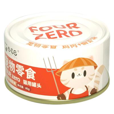 添加南极磷虾营养高汤猫罐头