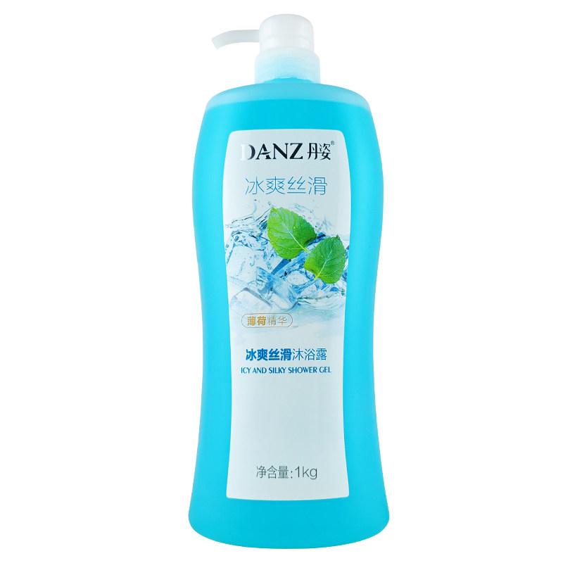 丹姿薄荷清凉玫瑰柠檬沐浴露乳