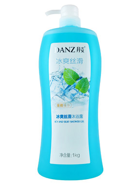 丹姿薄荷清凉玫瑰柠檬沐浴露乳