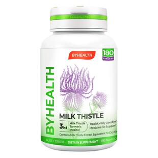 【自营】BYHEALTH澳洲奶蓟草水飞蓟护肝片缓宿醉加班熬夜180应酬