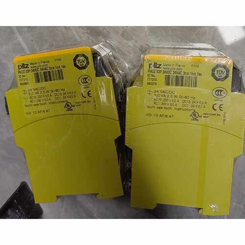PILZ皮尔兹PNOZ X3P安全继电器，法国原装，型号77