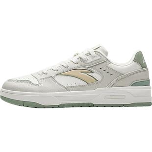 【王一博同款】安踏烈焰丨潮流撞色低帮板鞋男春季小白鞋运动鞋子