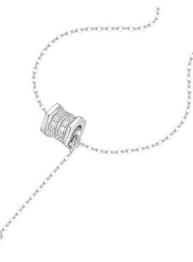 I Do&Co.银弦小蛮腰项链999纯银女款轻奢高级感锁骨链礼物送女友