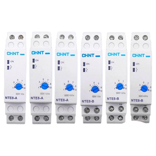正泰通电延时断开24VDC时间继电器控制器交流NTE8-A B可调AC220v
