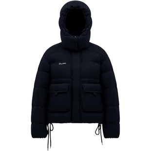 LINCCHIC金羽杰2025年冬季新款落肩廓形设计感短款羽绒服1223