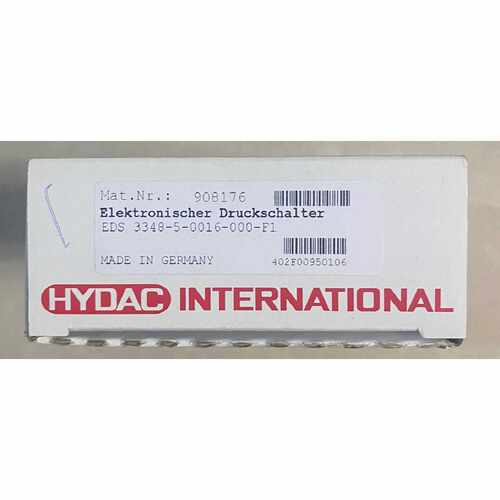 议价HYDAC贺德克电子压力开关908176型号EDS334