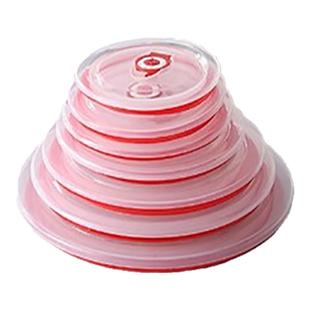 食品级保鲜盖圆形碗盖通用微波炉防油保鲜密封盖硅胶碗盖子硅胶盖