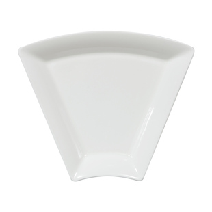 扇形团圆拼盘餐具组合年夜饭菜盘碗碟骨质瓷深盘套装纯白家用