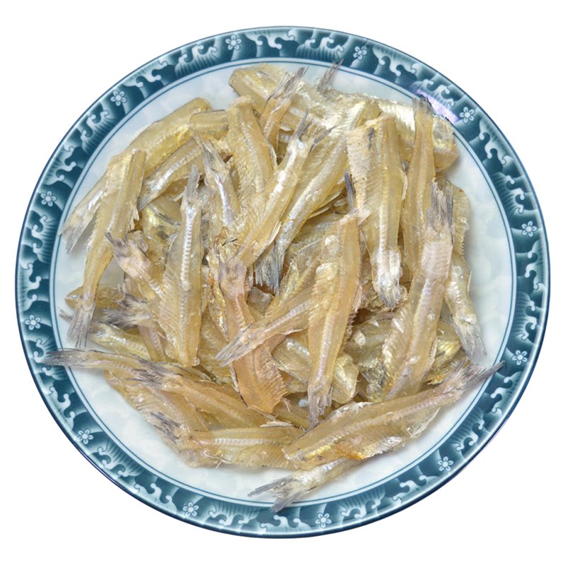 去头去内脏小银鱼干2斤生晒淡干鱼干